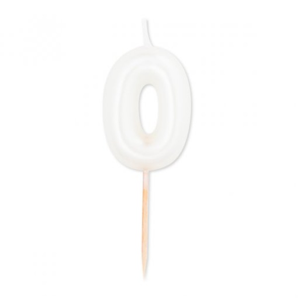 Vela nº0 Branco Perlado