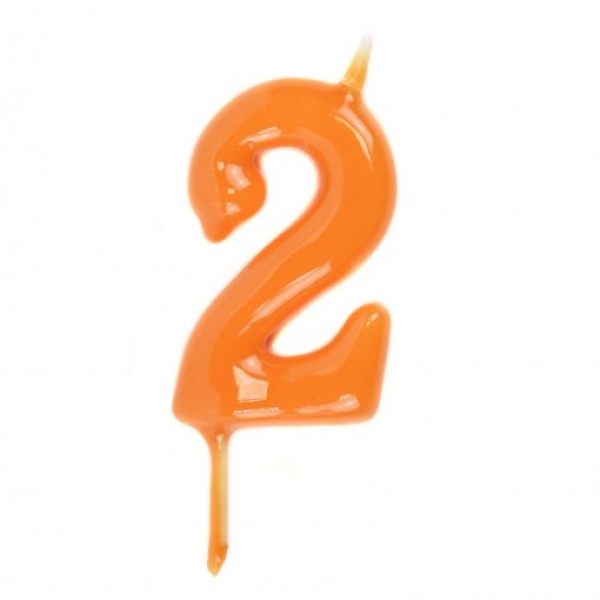 Vela nº 2 Laranja