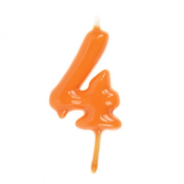 Vela nº 4 Laranja
