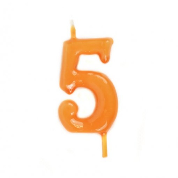 Vela nº 5 Laranja
