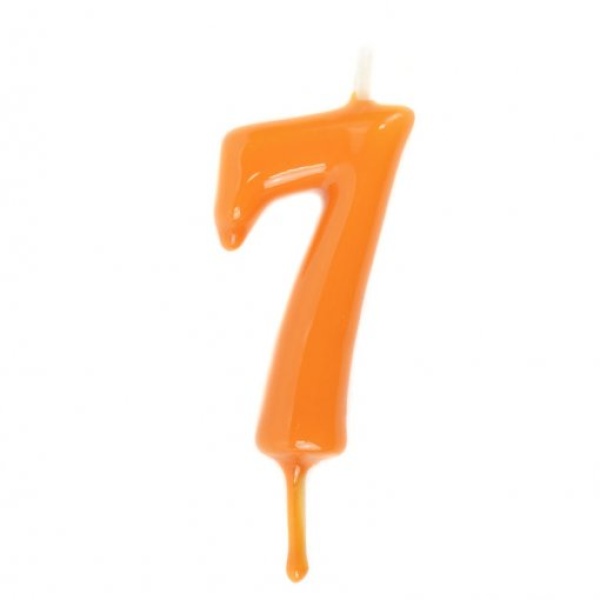 Vela nº 7 Laranja