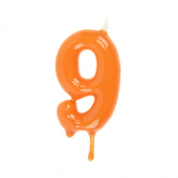 Vela nº 9 Laranja