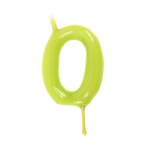 Vela nº0 Verde Pistachio
