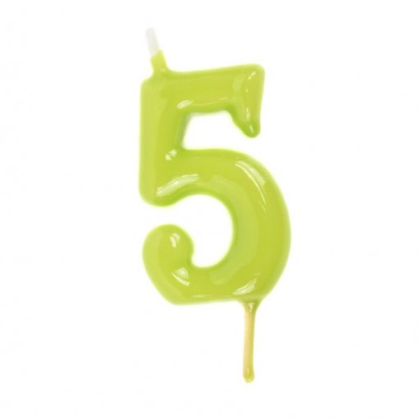 Vela nº5 Verde Pistachio