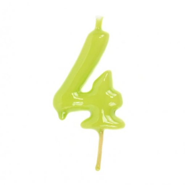 Vela nº4 Verde Pistachio