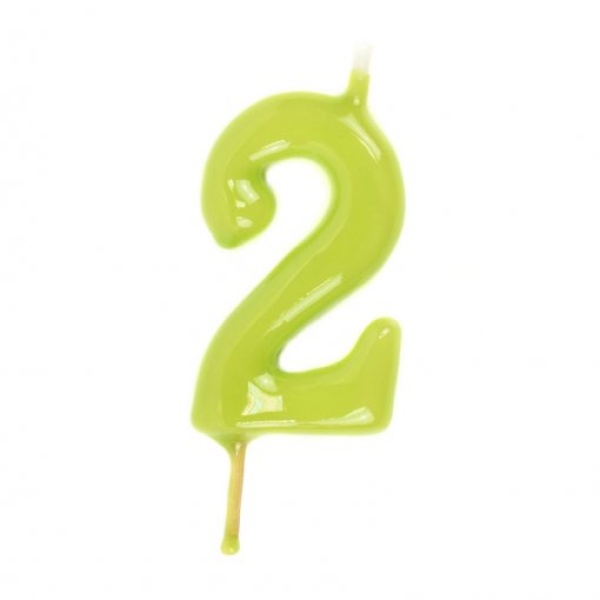 Vela nº2 Verde Pistachio