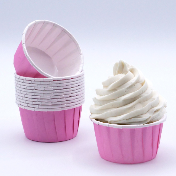 Cápsulas Cupcake Rosa Claro