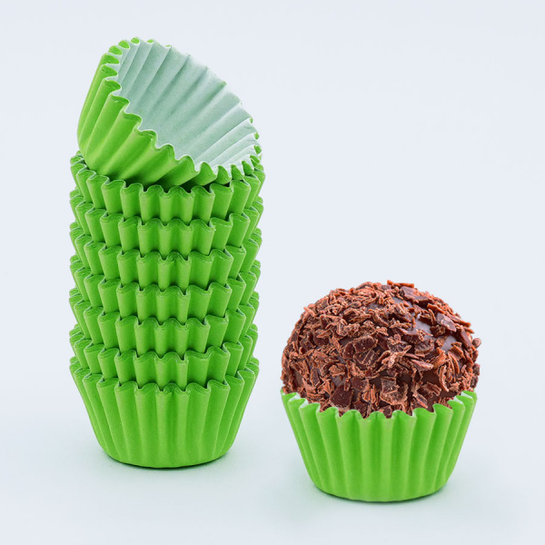 Forma Brigadeiro Lisa nr.5 Verde Folha