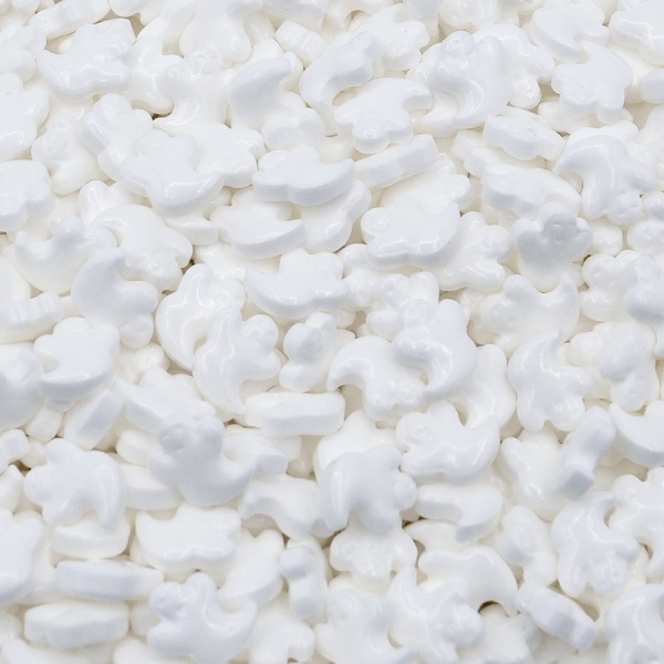 Decoração de açúcar - Fantasmas