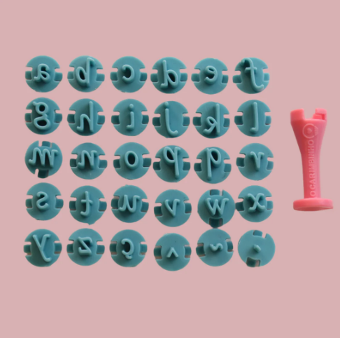 letras cursivas